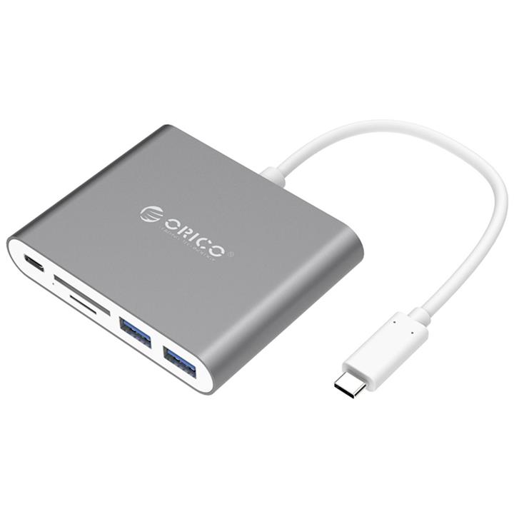 مبدل USB-C به USB و کارت خوان اوریکو مدل RCC2A Orico RCC2A USB-C To USB Adapter and Card Reader